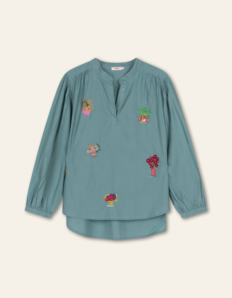Beaton Long Bluse