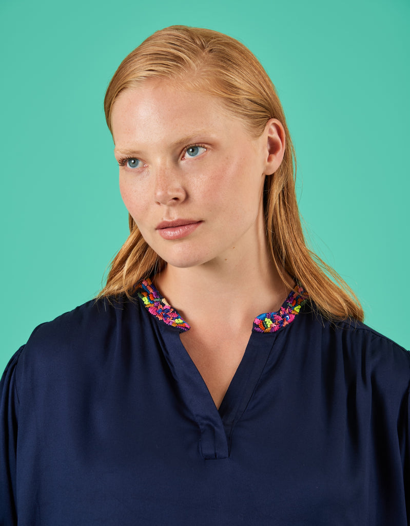 Beaton Long Bluse