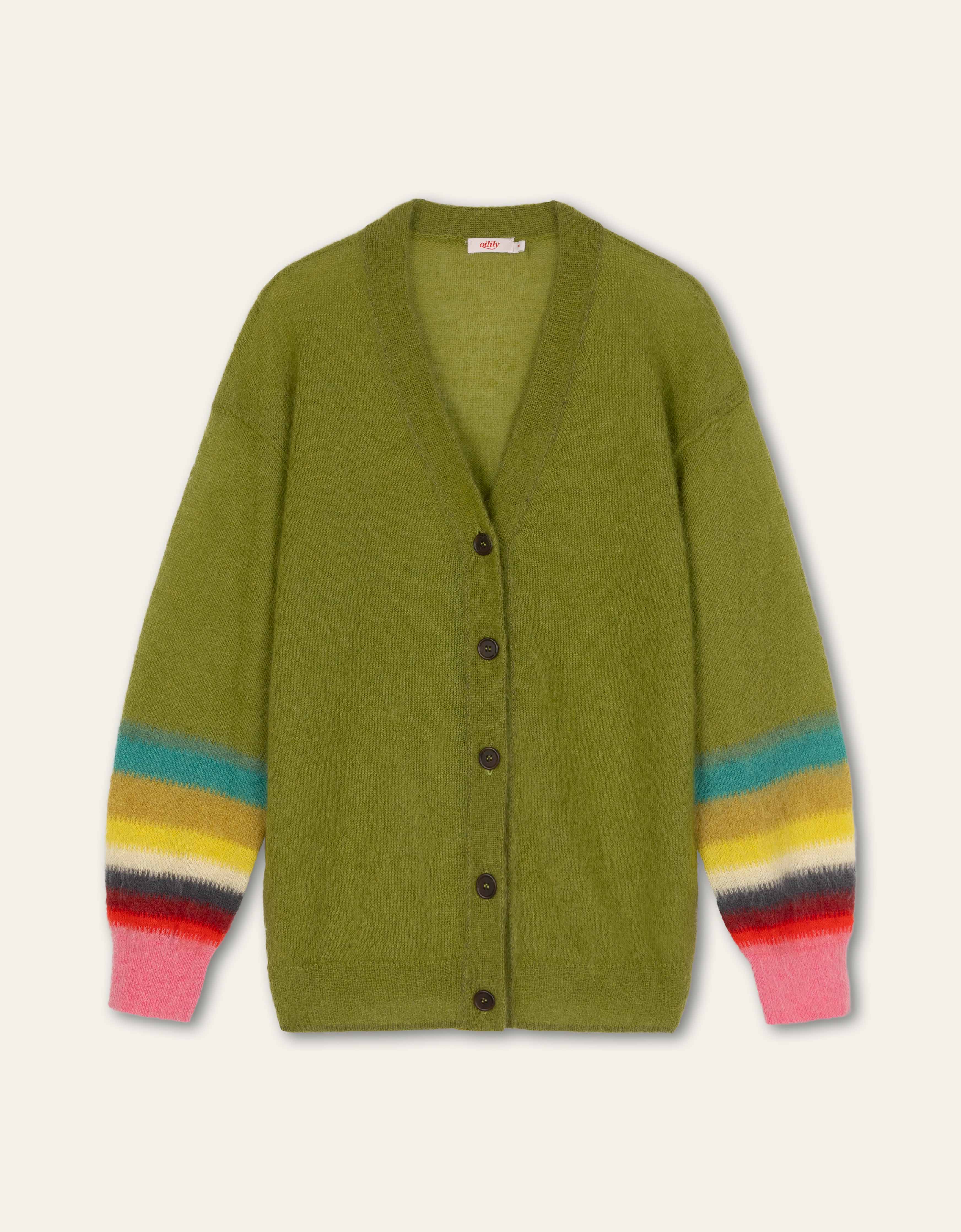 Vesper Cardigan Green Moss