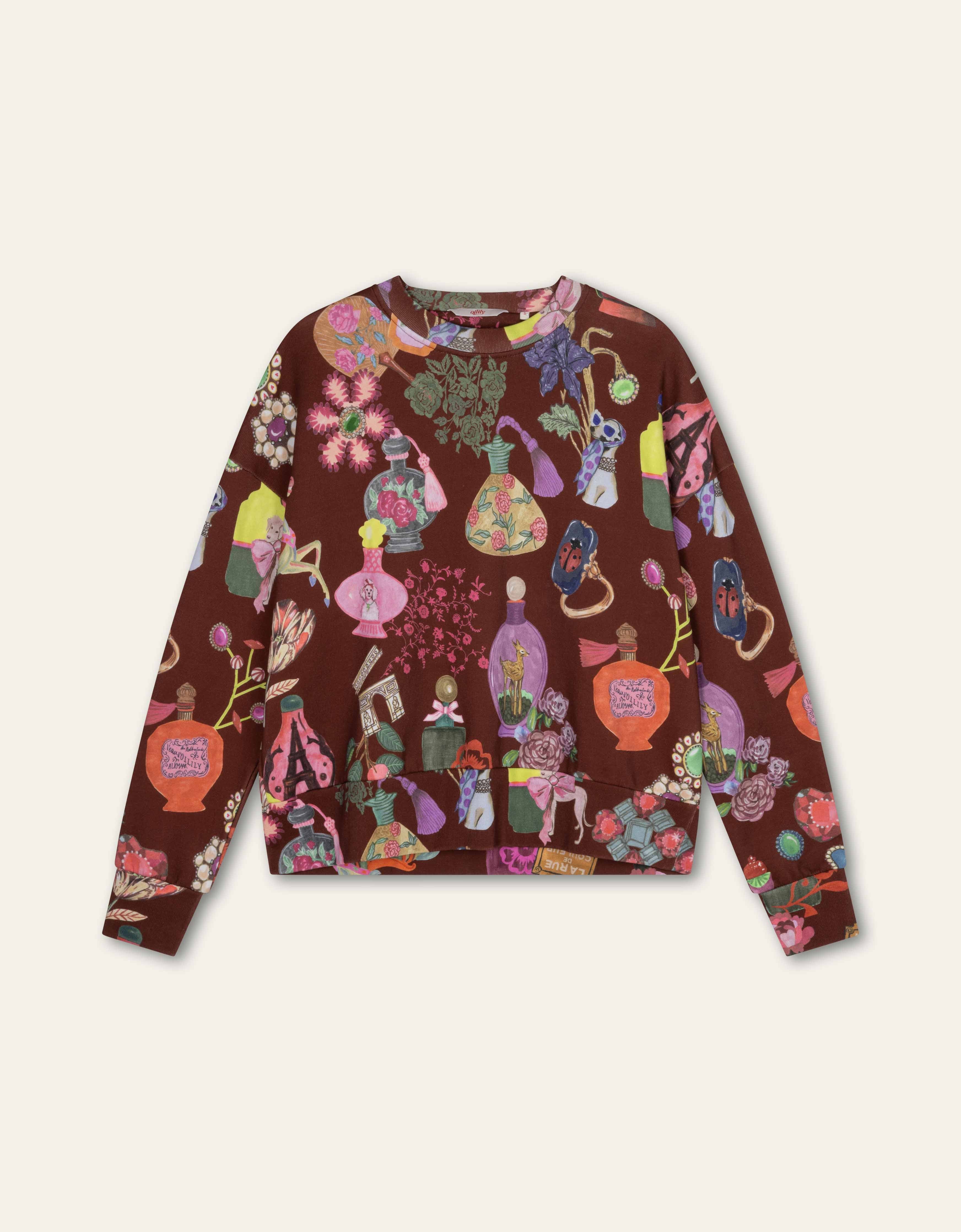 Helene Sweater Déja Futur/Hot Chocolate