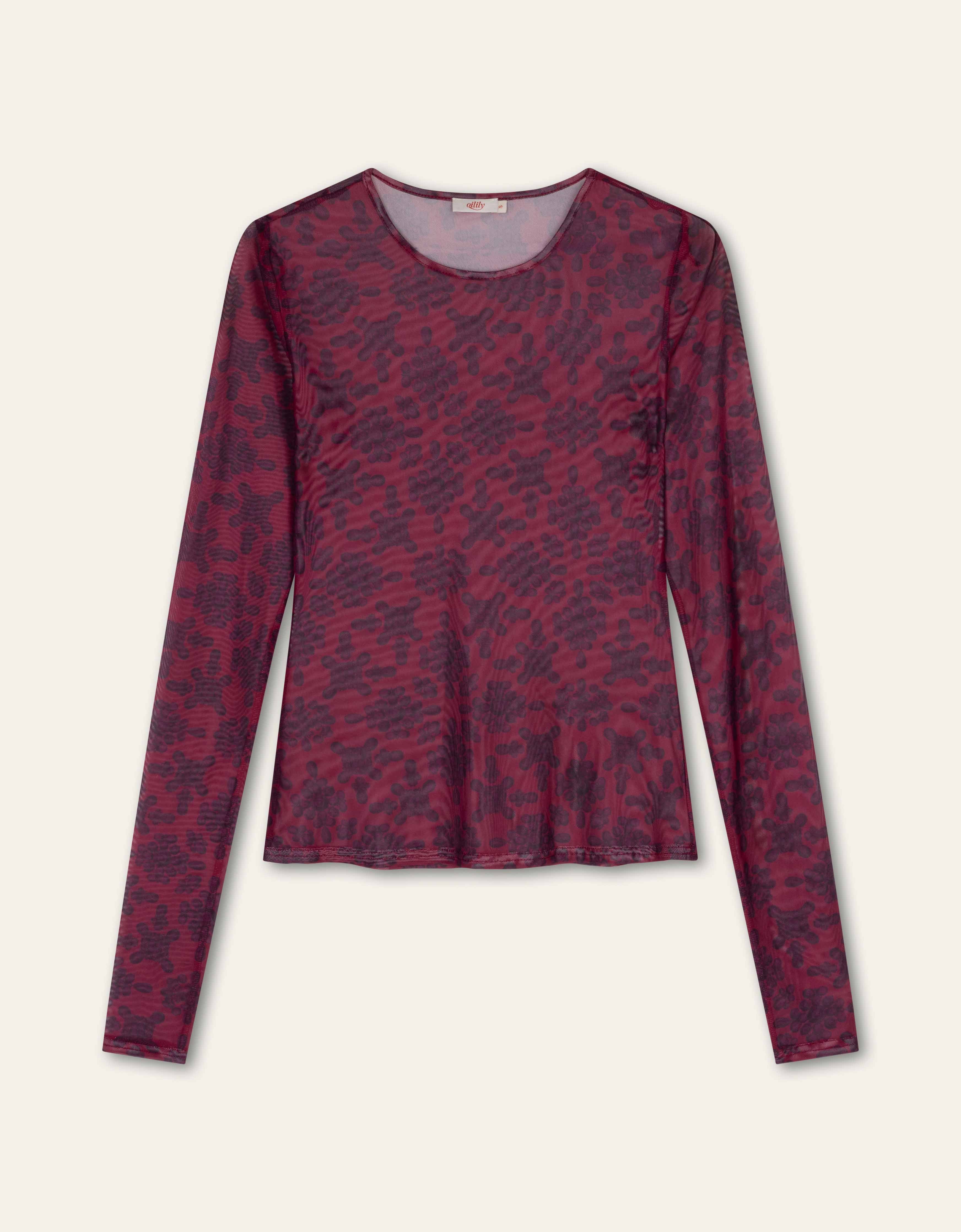 Tommorrow Top Bijoux en Fleur/Beet Red