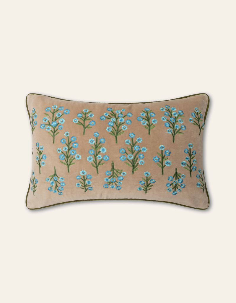 Kussenhoes Velvet Flowers 60*40