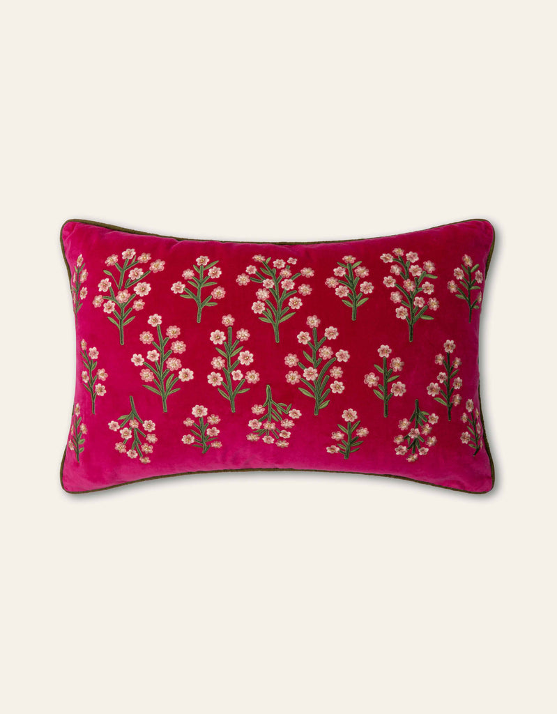 Kussenhoes Velvet Flowers 60*40
