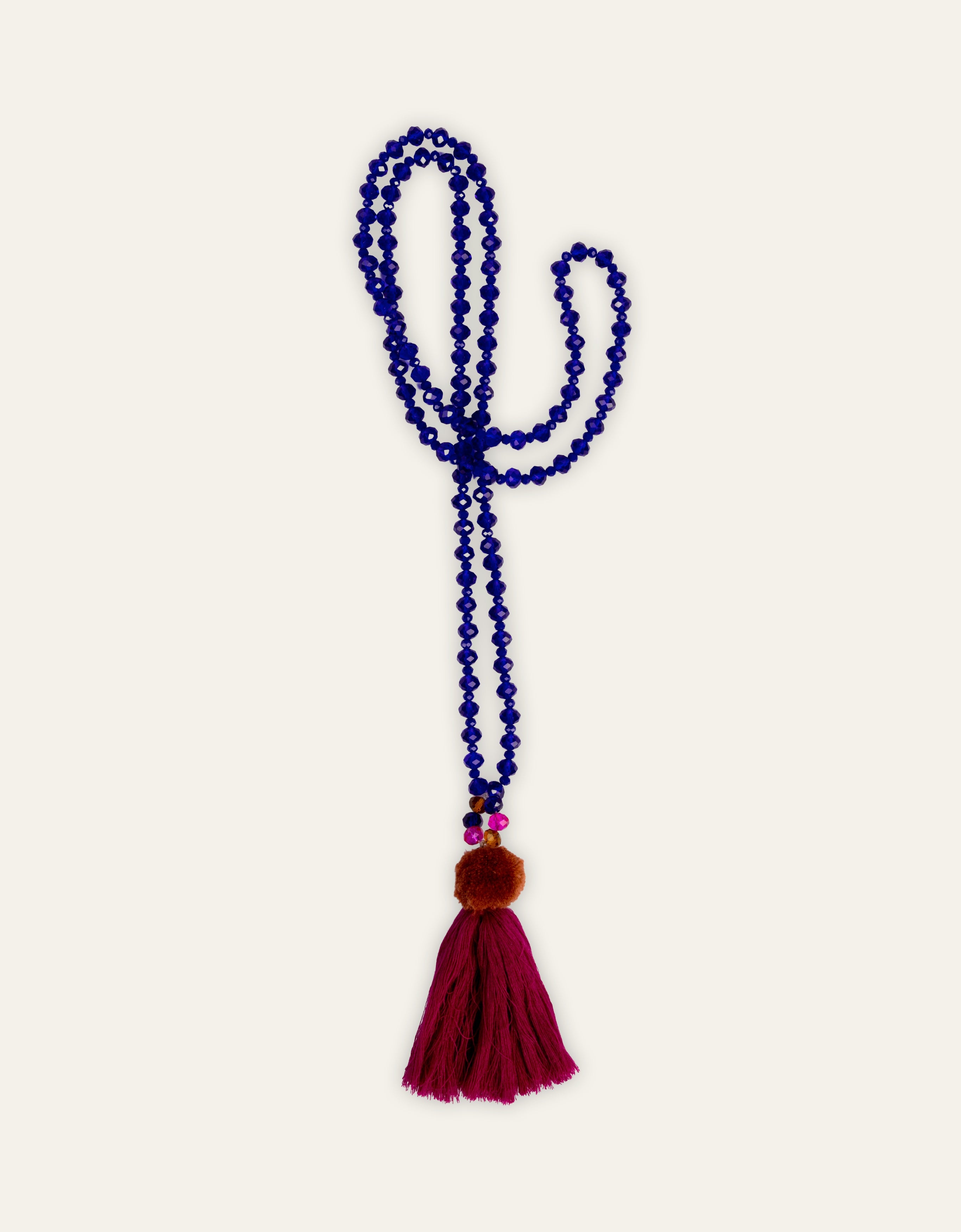 Halskette Pom & Tassel Pom & Tassel/Blue