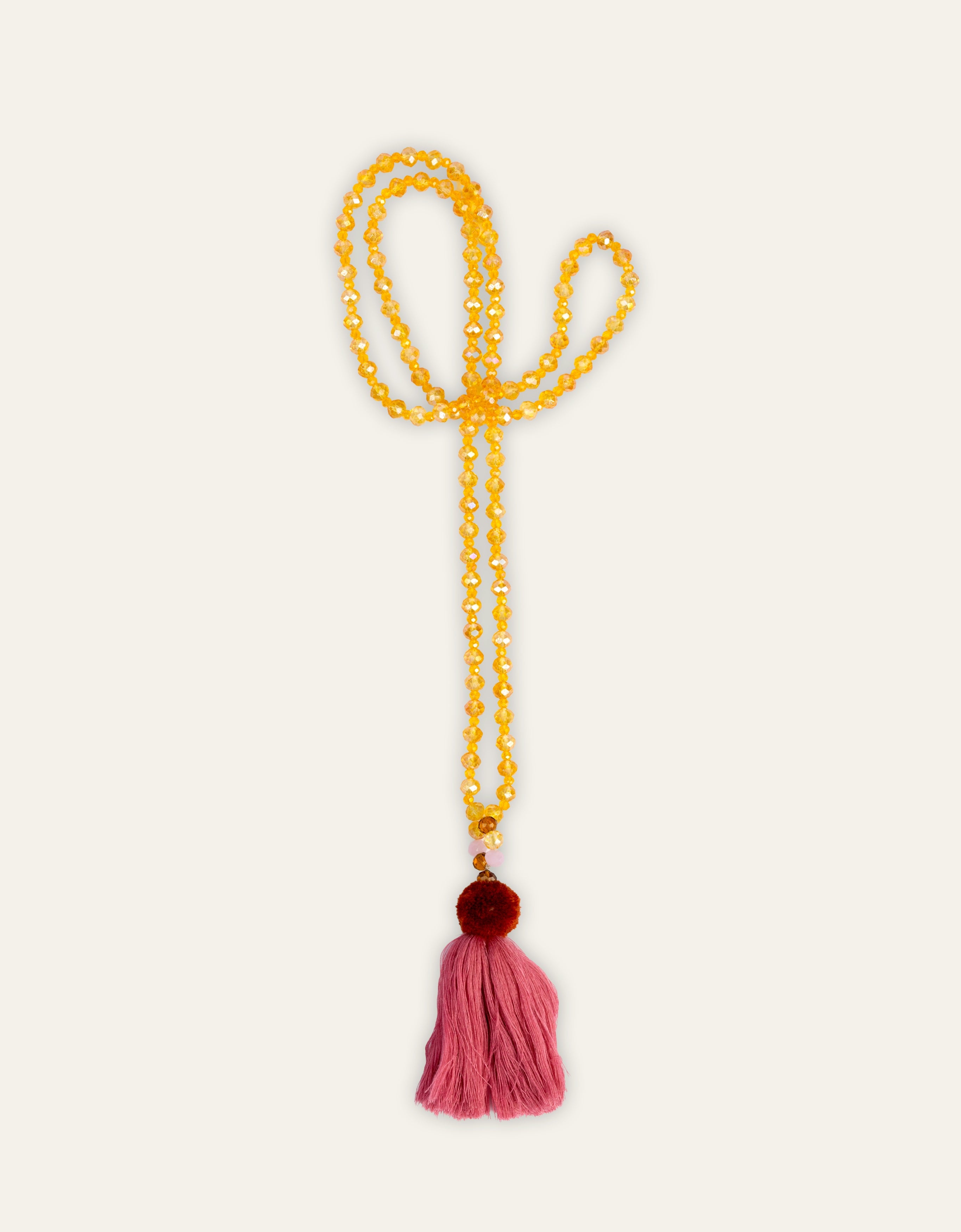 Halskette Pom & Tassel Pom & Tassel/Yellow
