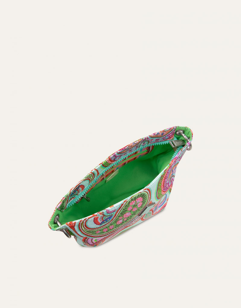 Schoudertas Flat M Aqua