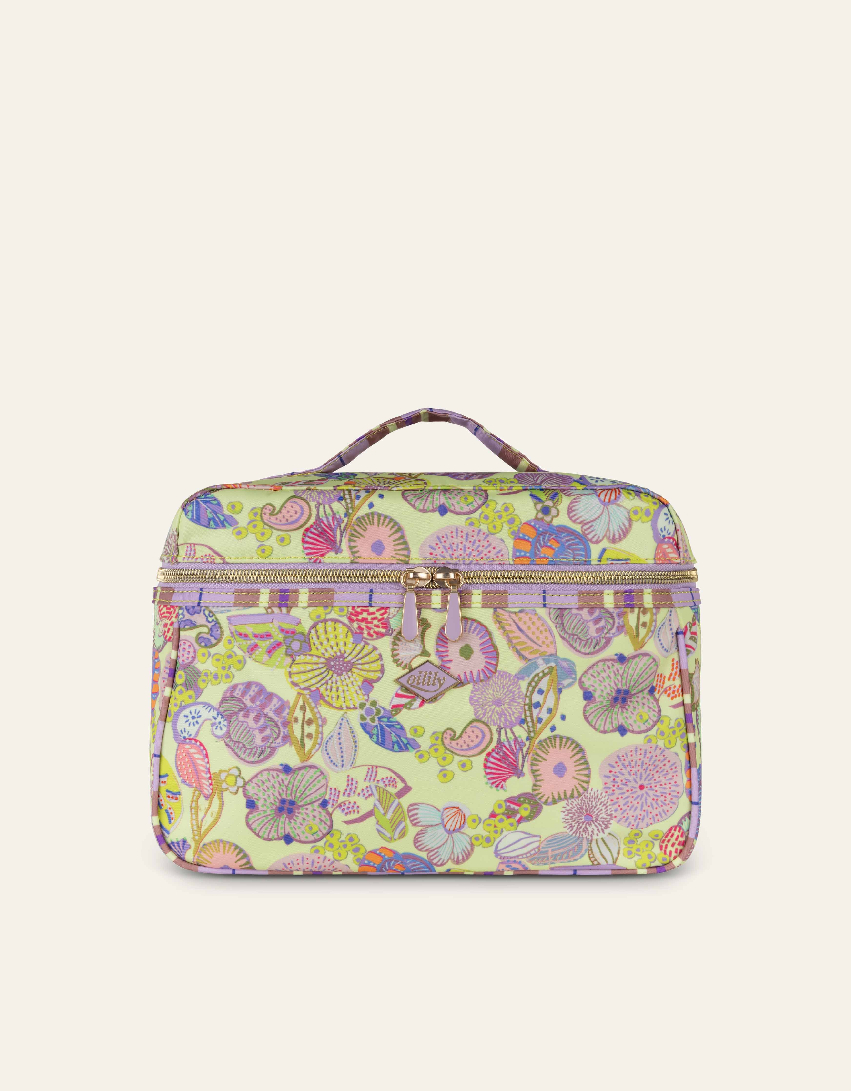 Cocos Beauty Case Baori Garden/Sunny Lime