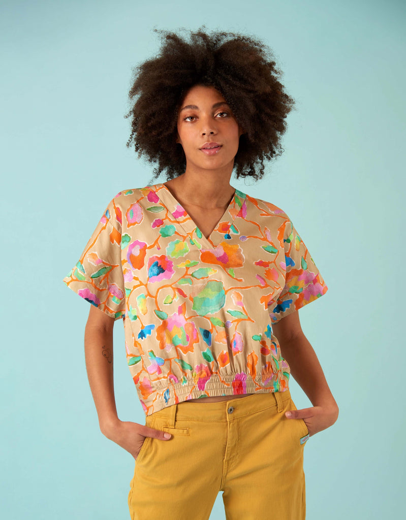 Blue Bell Bluse
