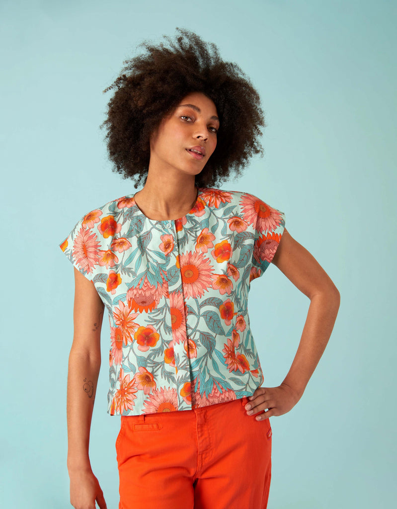 Bush Glory Bluse