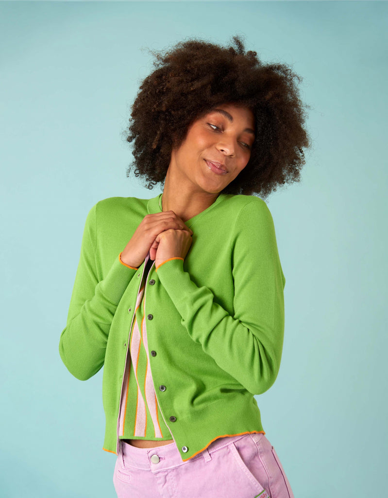 Violet Cardigan