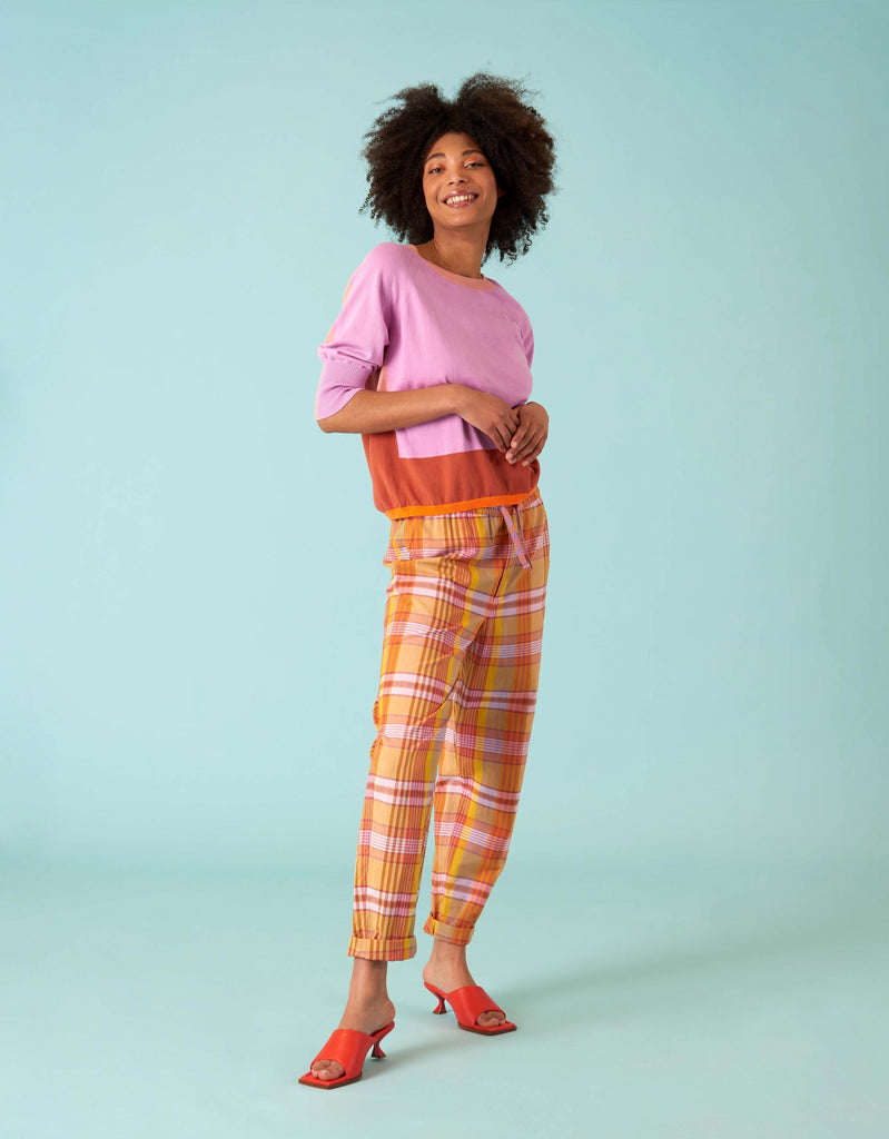 Pleasant Check Trousers
