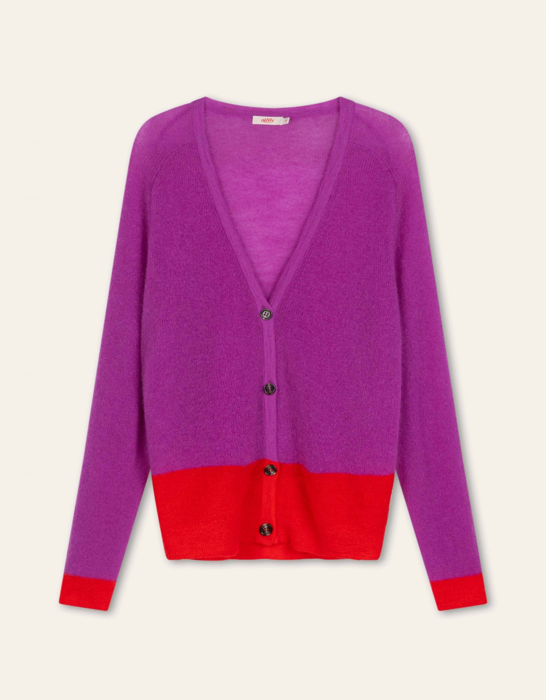 Vasarrely Vest Purple Cactus