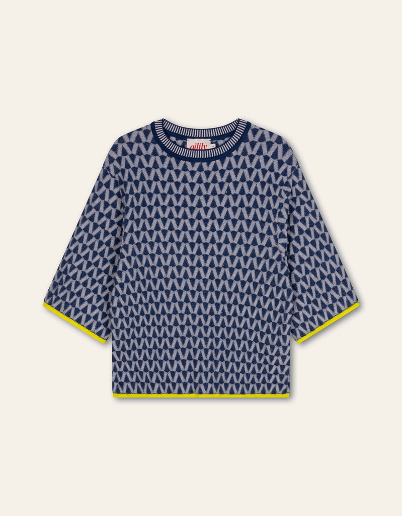 Kinergy  short sleeves knitted top