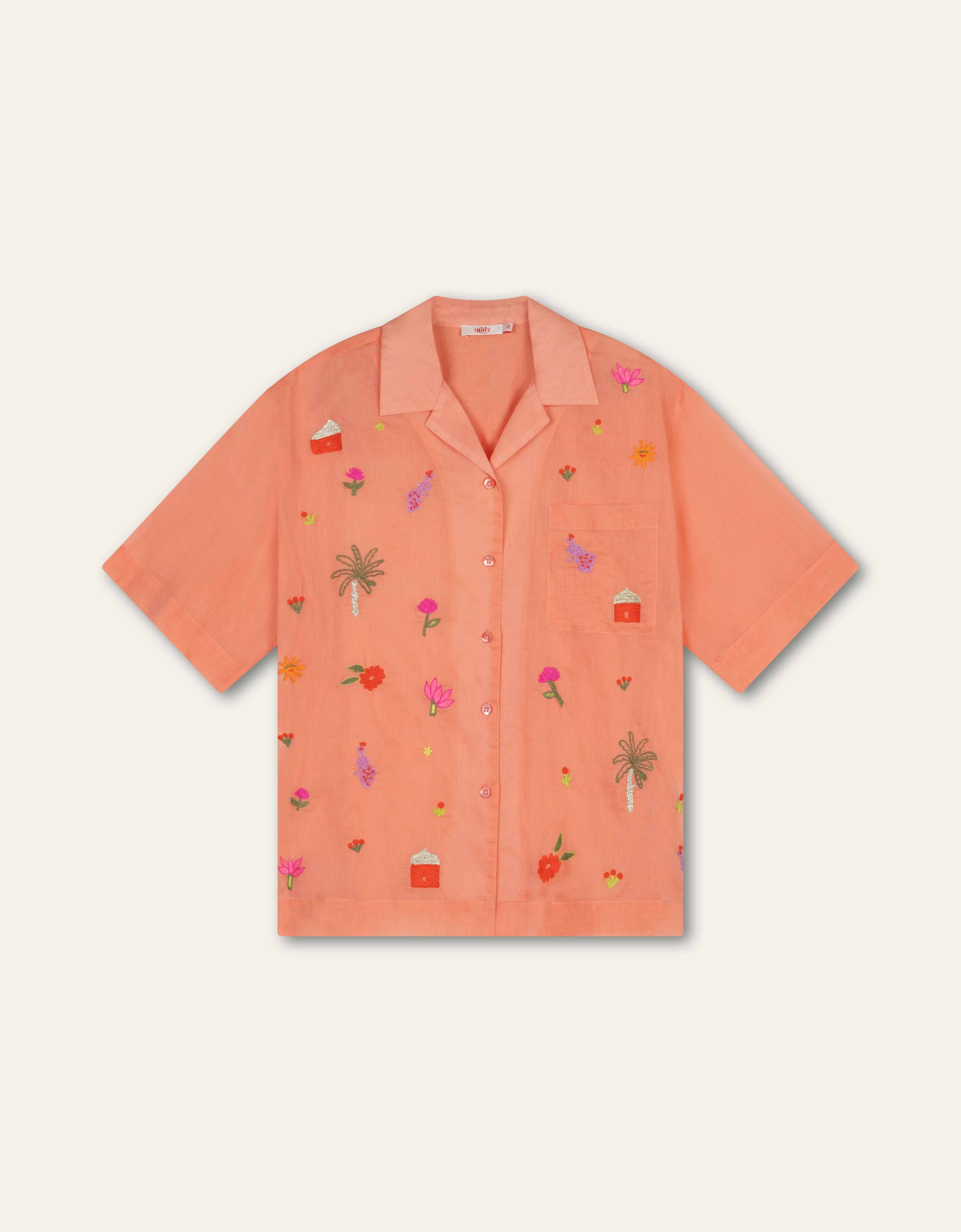 Bowling Bluse Crabapple