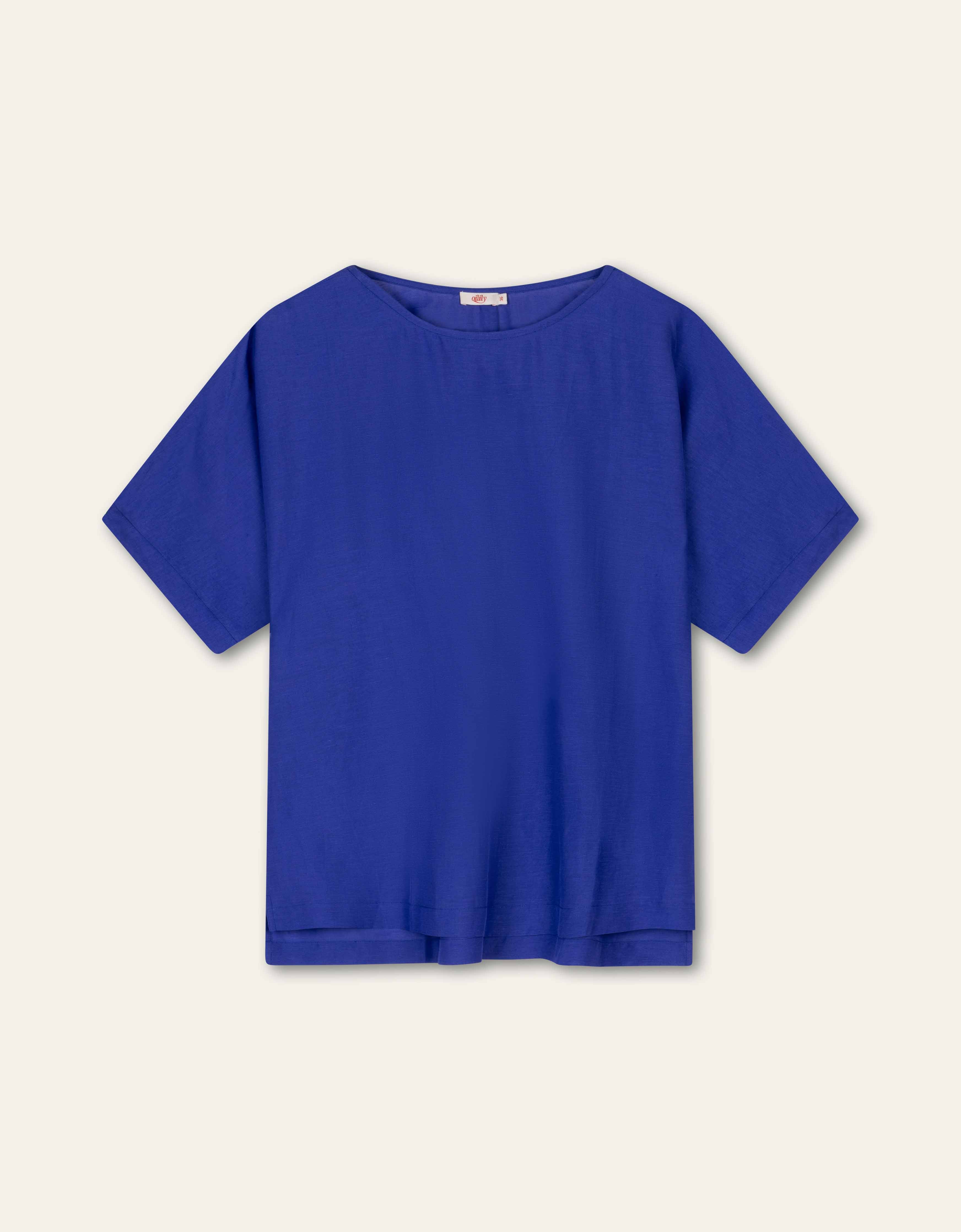 Baaranka Bluse Royal Blue