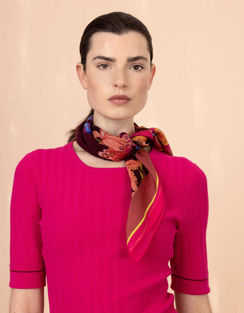 Kum kum Knitted Top