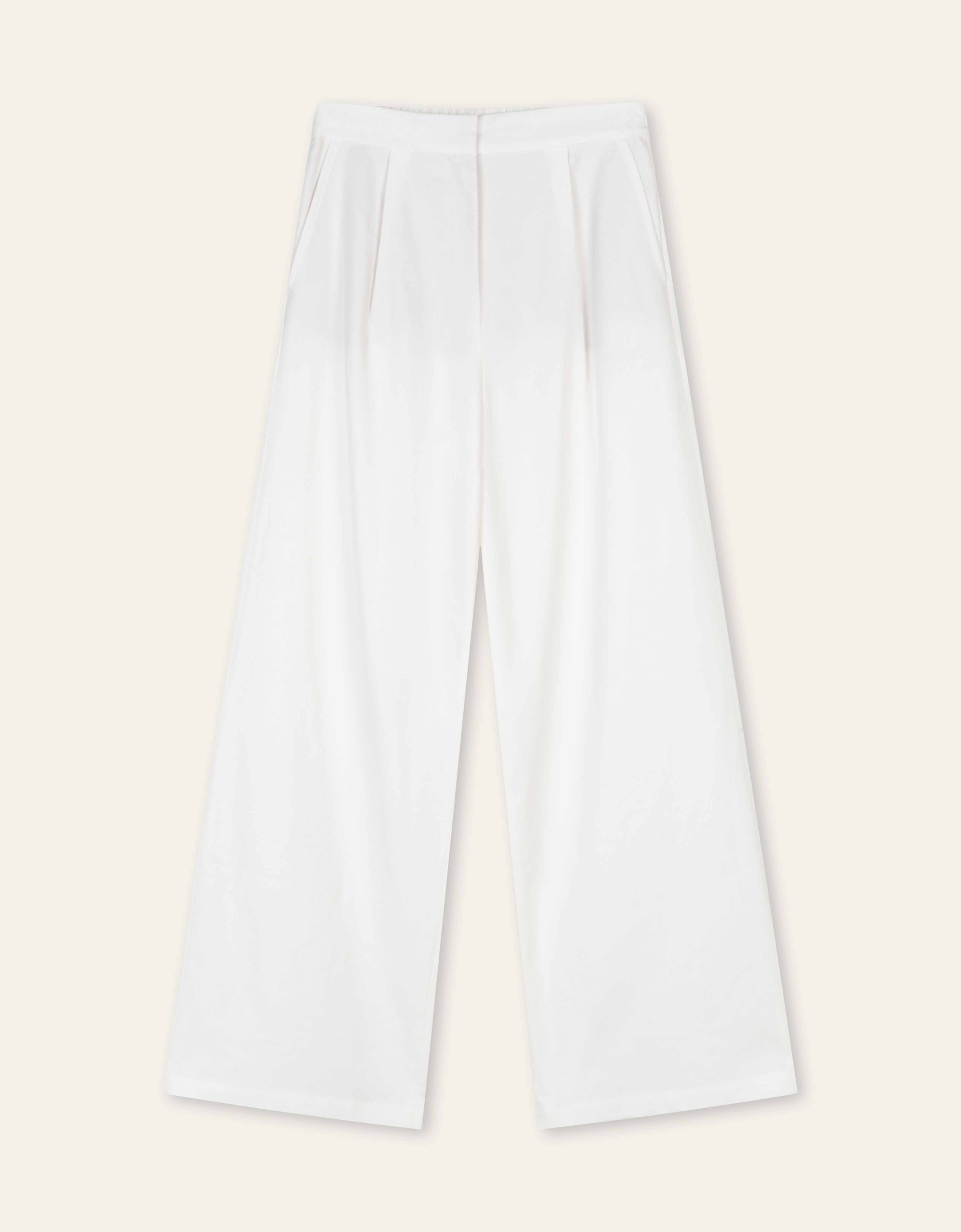 Party Broek Whisper White