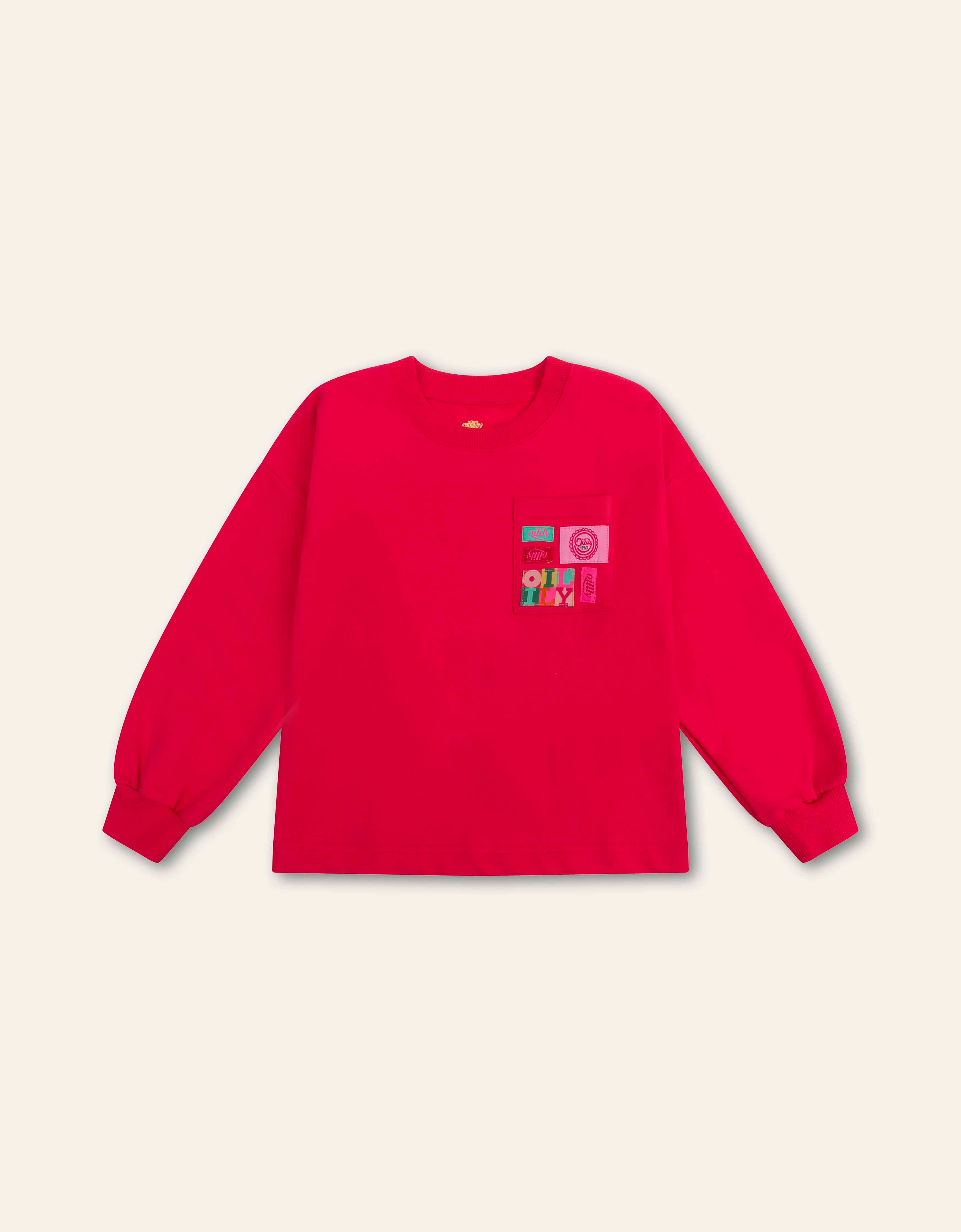 Hak Sweater Bright Rose