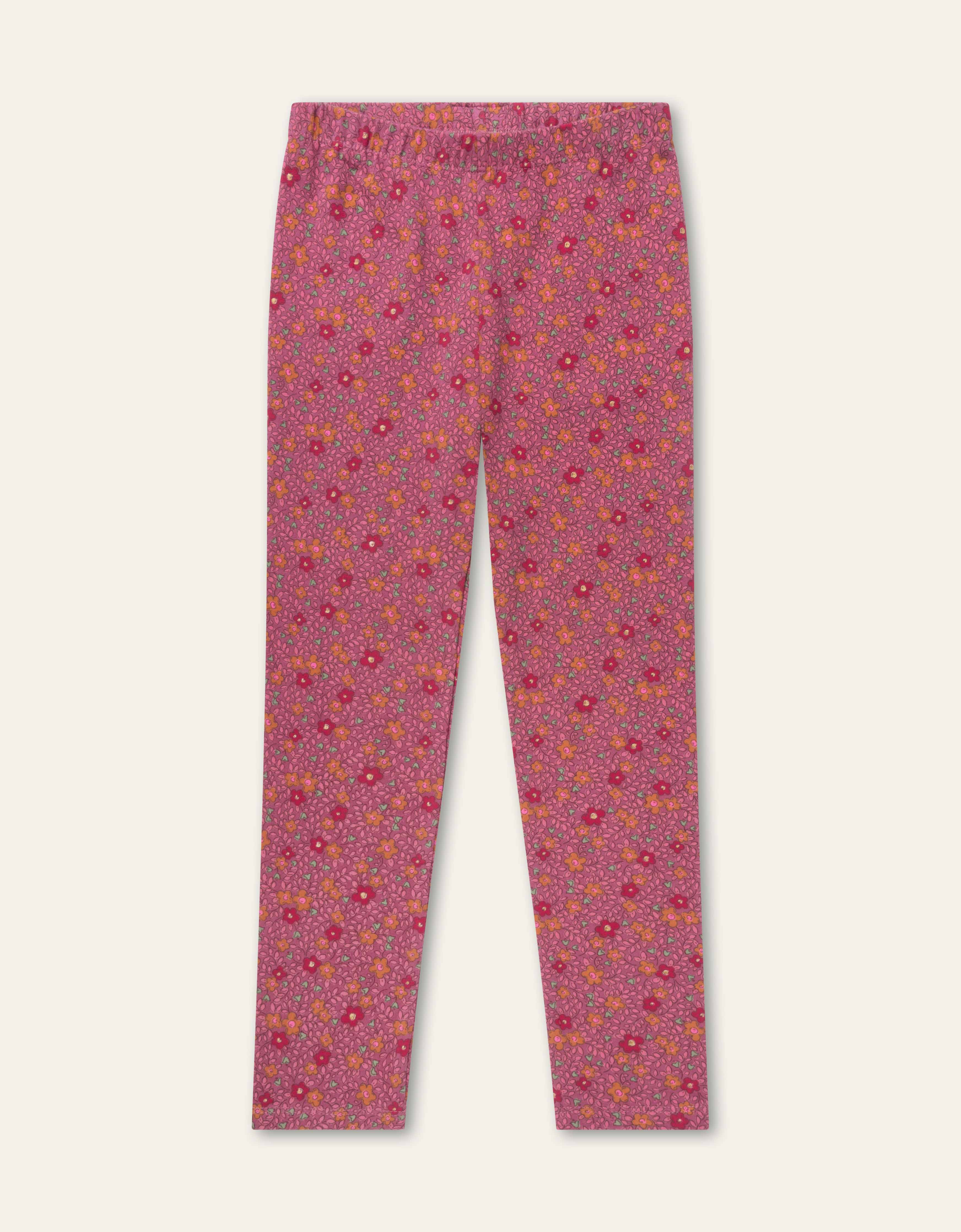 Peppy Legging Mini Flower/Red Violet