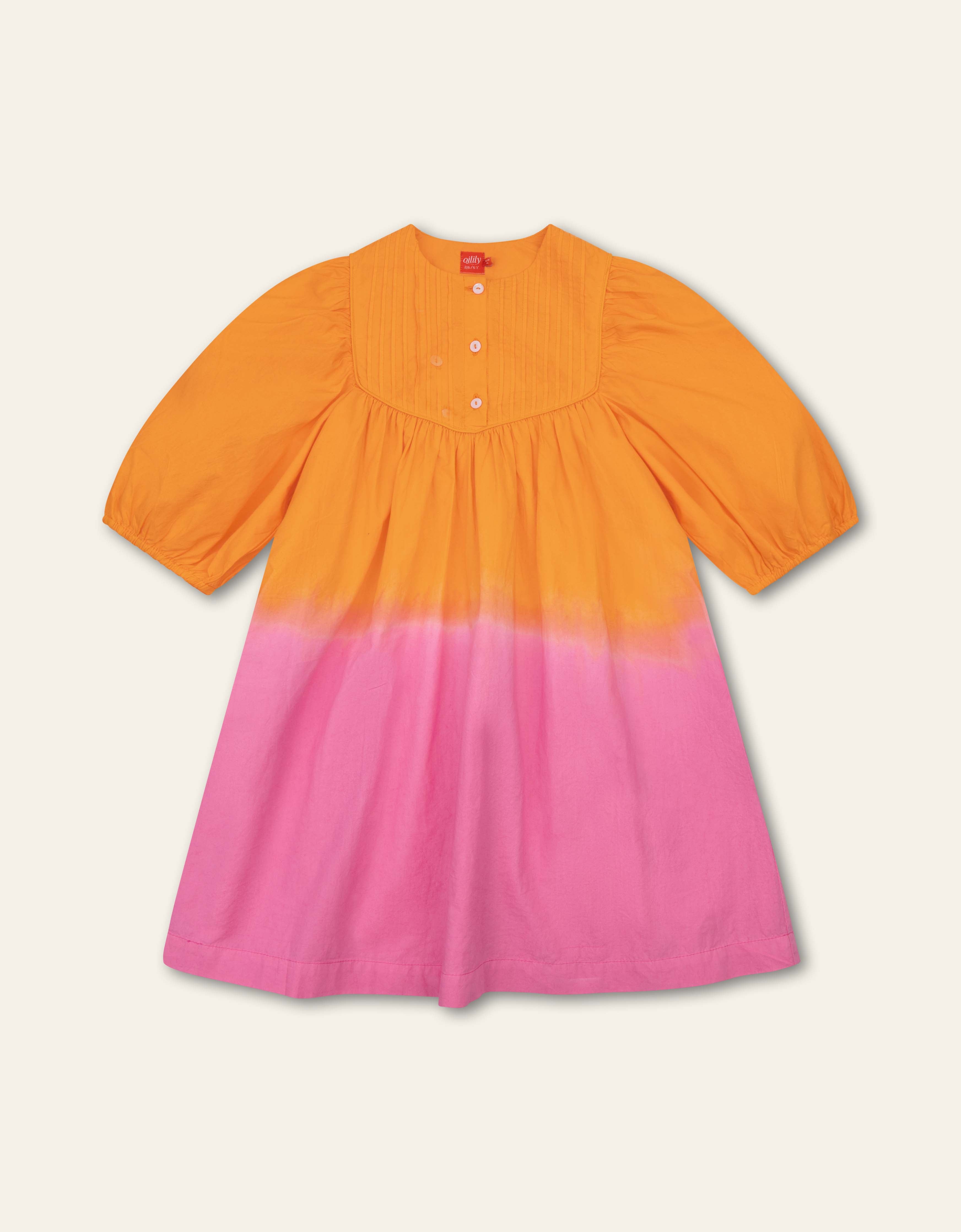 Deevika Jurk Vibrant Orange